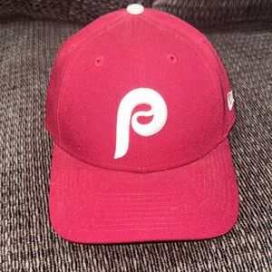 Men’s or Women’s New Era Red and Black 9FORTY Cap. Brand new! Fits All sizes!